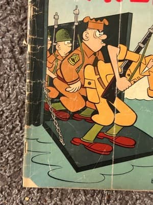 DELL Beetle Bailey Comic Nov-Jan Mort Walker Vintage 10c Low Grade Collectible - Thumbnail 3