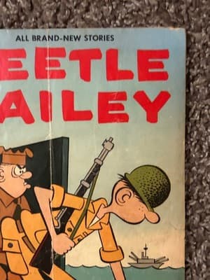 DELL Beetle Bailey Comic Nov-Jan Mort Walker Vintage 10c Low Grade Collectible - Thumbnail 5