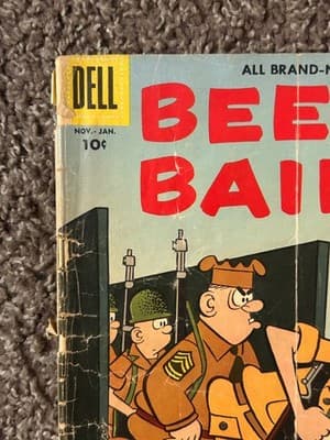 DELL Beetle Bailey Comic Nov-Jan Mort Walker Vintage 10c Low Grade Collectible - Thumbnail 2