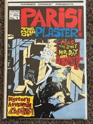 Harrier Comics Paris The Man Of Plaster #1 #2 #3 Set Indie Comics VG Collector - Thumbnail 2