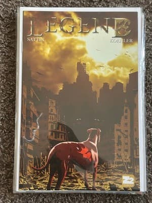 Legend Comic Issue 1 Z2 Comics Sattin Koehler Graphic Novel Bagged Boarded - Image 1