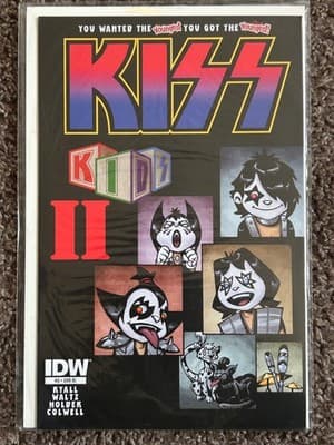 IDW KISS Kids Comic Lot #1 #2 Sub CVR RI Variant Set Bagged Boarded Ryall Art - Thumbnail 3