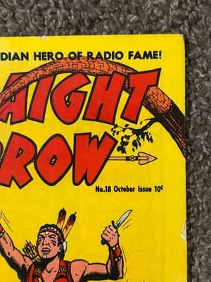 Magazine Enterprises Straight Arrow #18 Oct 1951 10c Western Golden Age Comic - Thumbnail 4