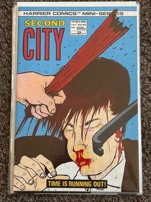 Harrier Comics Second City Comic Books Issues 1 2 Mini Series Time Is Running - Thumbnail 3