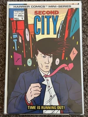 Harrier Comics Second City Comic Books Issues 1 2 Mini Series Time Is Running - Thumbnail 2