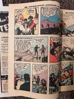 Magazine Enterprises Straight Arrow #18 Oct 1951 10c Western Golden Age Comic - Thumbnail 7