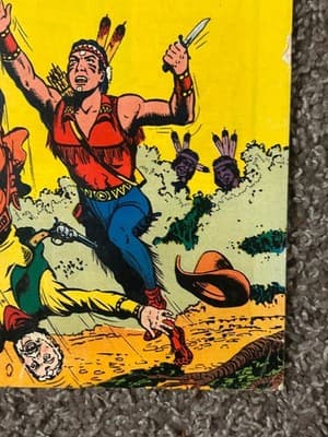 Magazine Enterprises Straight Arrow #18 Oct 1951 10c Western Golden Age Comic - Thumbnail 3