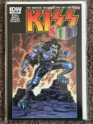 IDW KISS Kids Comic Lot #1 #2 Sub CVR RI Variant Set Bagged Boarded Ryall Art - Thumbnail 2