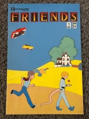 Renegade Press Friends #1 May Comic Book Indie Underground Art Color Cover Copy - Image 1