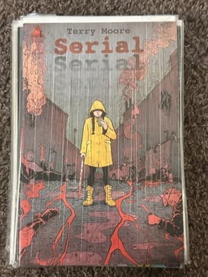 Terry Moore Serial Comic Book Single Issue Mystery Thriller Raincoat Cover Art - Image 1