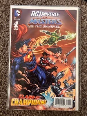 DC Universe vs Masters of the Universe #1 2013 DC Comics Clash of Champions - Image 1
