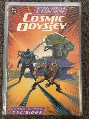 DC Comics Cosmic Odyssey Book Three Decisions Comic Book Starlin Mignola Garzon - Image 1