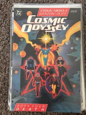 DC Comics Cosmic Odyssey Book Four DEATH Starlin Mignola Garzon Oliff Bagged - Image 1