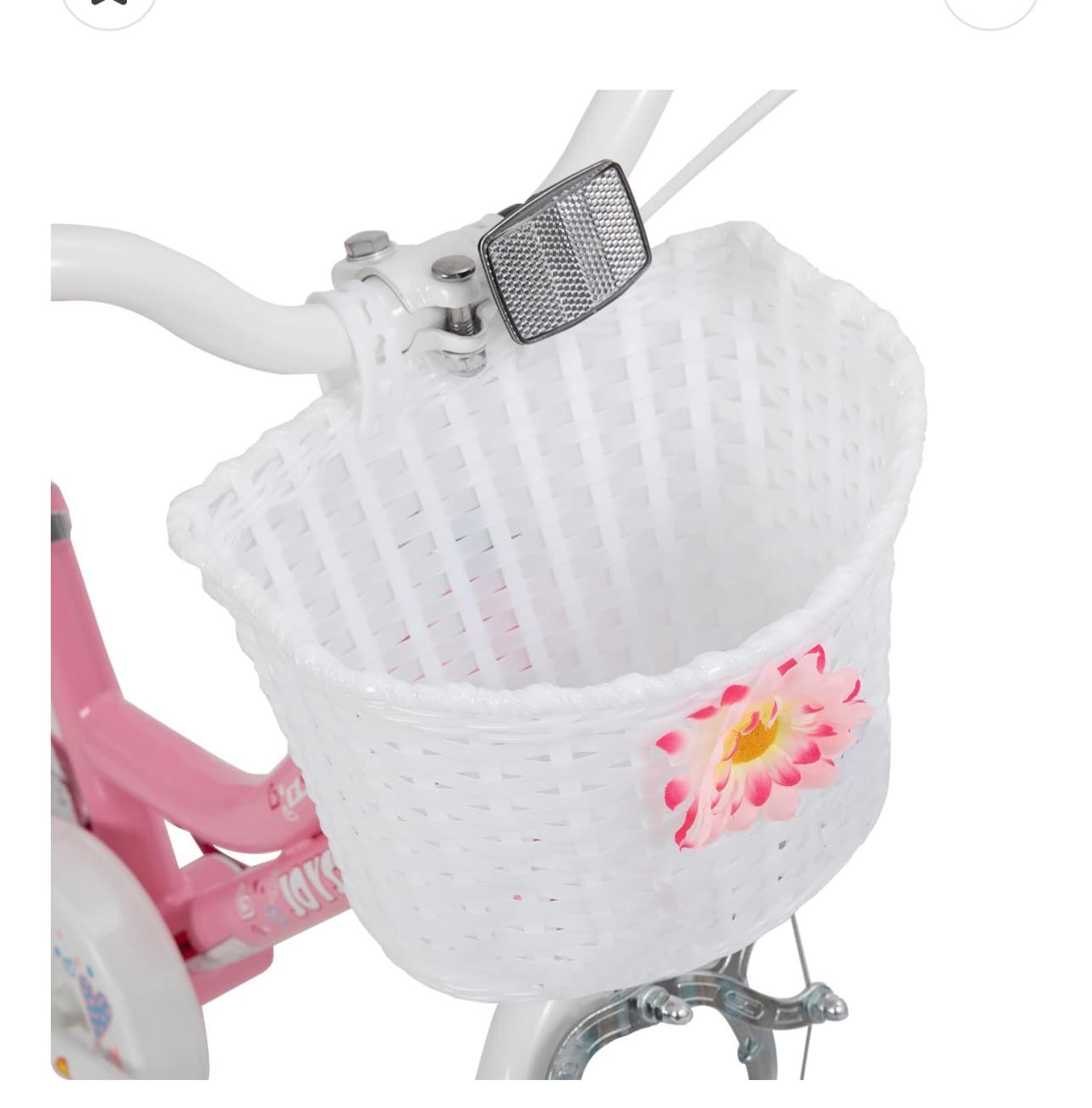 Joystar Kids Bike 14-Inch with Training Wheels and Basket - Thumbnail 10