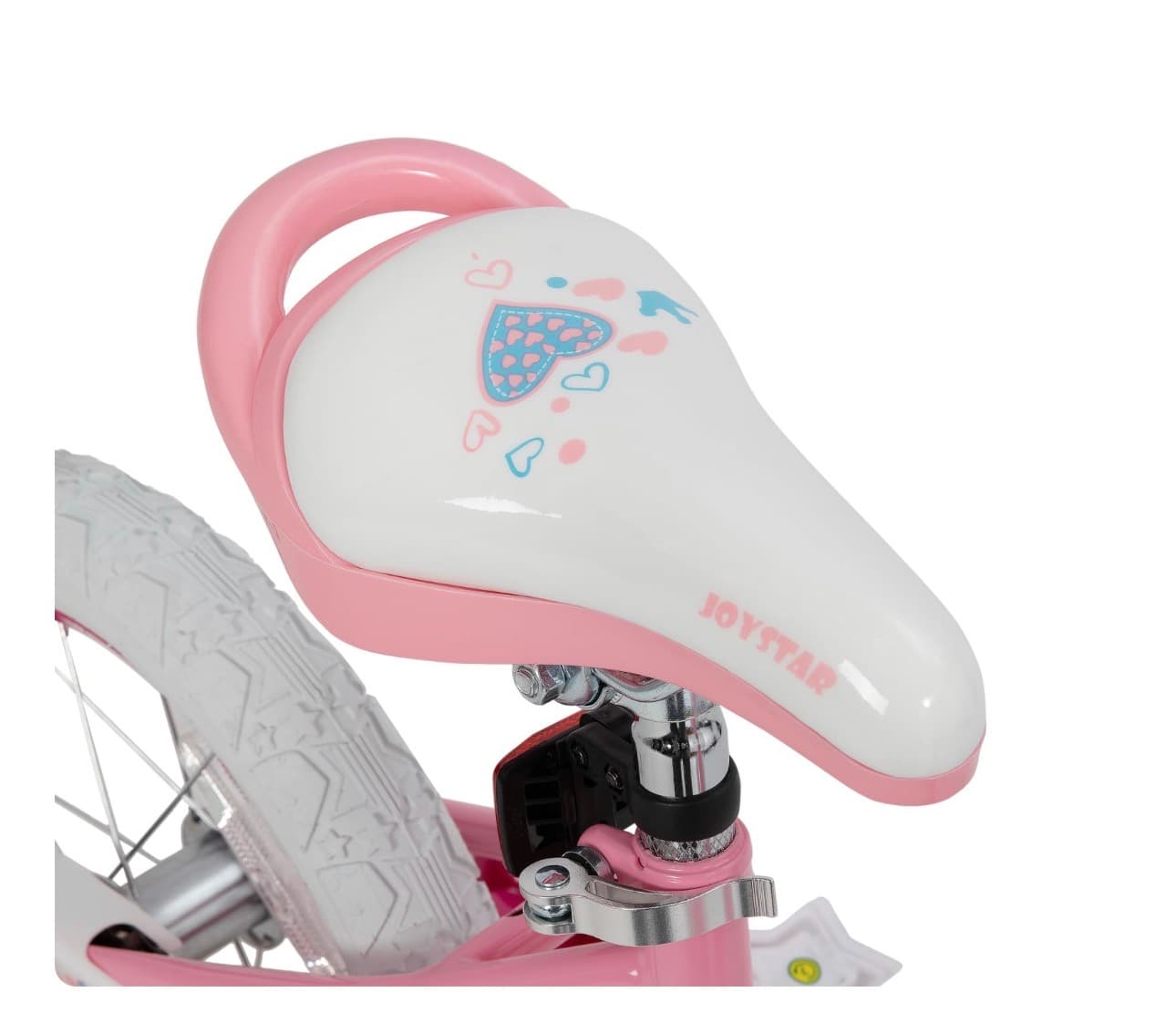 Joystar Kids Bike 14-Inch with Training Wheels and Basket - Thumbnail 13