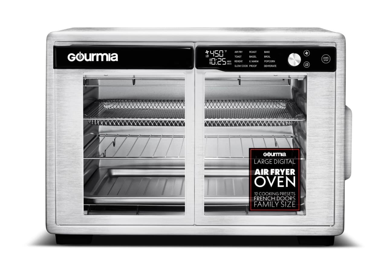 Large Digital Air Fryer Oven with French Doors - Image 1