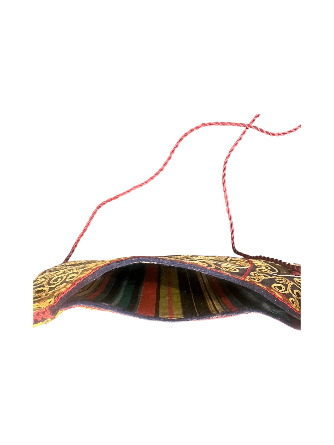 Vintage Uzbekistan Suzani Embroidered Bag - Thumbnail 5
