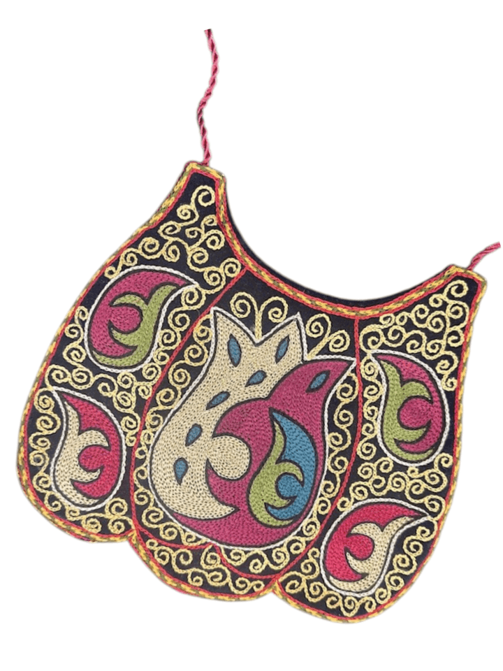 Vintage Uzbekistan Suzani Embroidered Bag - Thumbnail 3