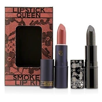 Lipstick Queen Smokey Lip Kit 2 Pc Kit 0.12oz Black Lace Rabbit  0.12oz Bright Natural Sinner - Thumbnail 2