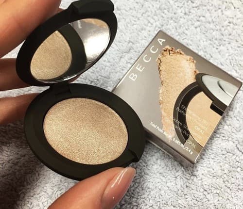 Becca Cosmetics Shimmering Skin Perfector Pressed Opal 0.085 Ounce Mini Travel Size - Thumbnail 6