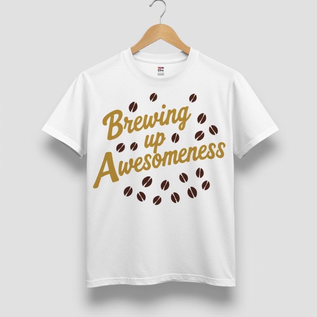 Brewing up Awesomeness t shirt - Thumbnail 2