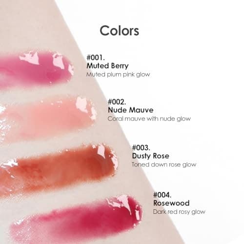 24 msrp Glowiest Dream Glow Tinted Lip Oil ; 3-in-1 Formula: Dusty Rose - Thumbnail 5