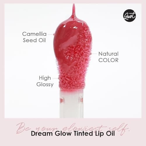 24 msrp Glowiest Dream Glow Tinted Lip Oil ; 3-in-1 Formula: Dusty Rose - Thumbnail 2