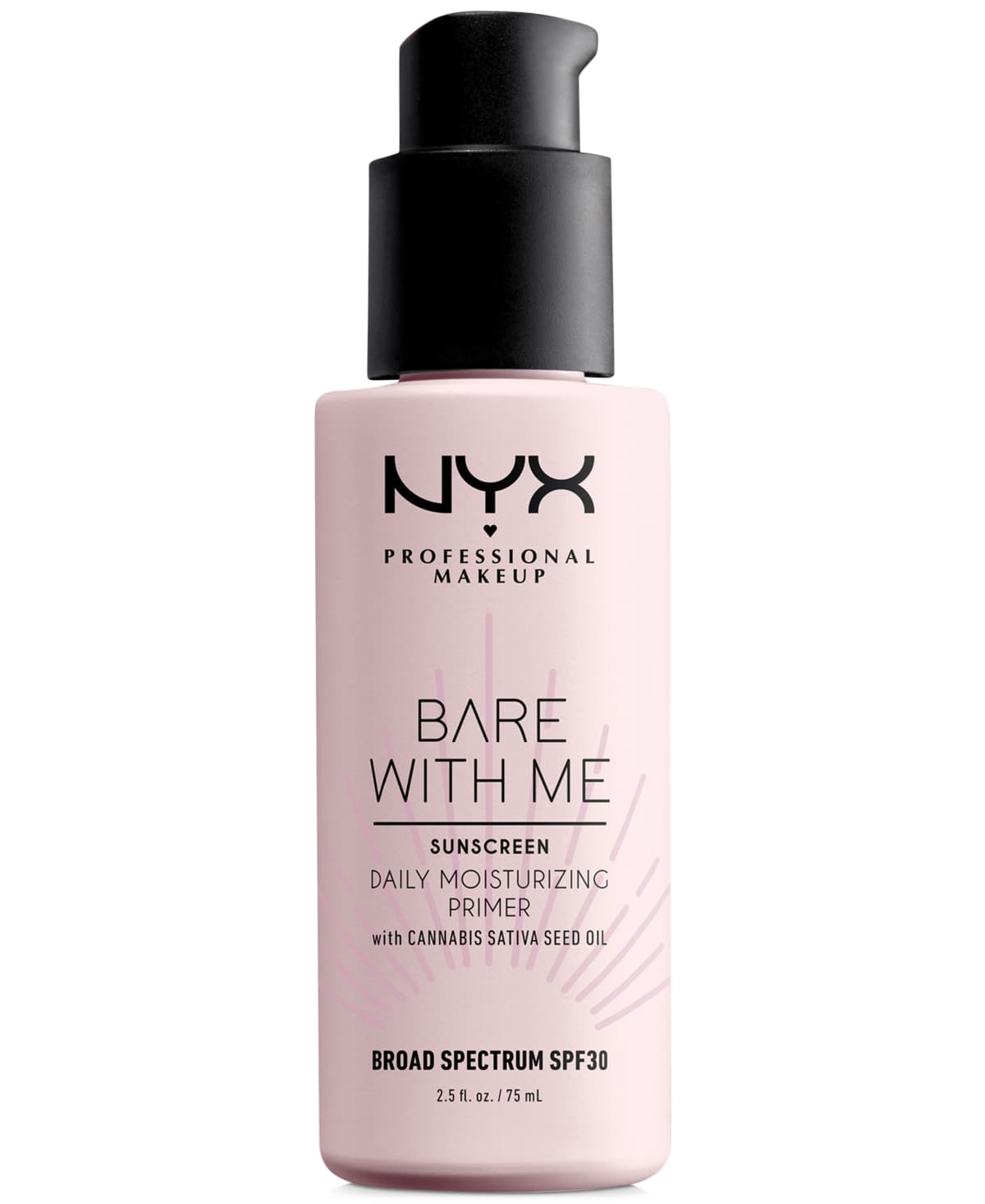 NYX Bare with Me Daily Moisturizing Primer SPF 30 2.5oz / 75ml - Thumbnail 4