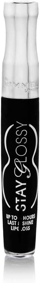 Rimmel Stay Glossy Lipgloss 480 Black Diva.18 Fl Oz. - Thumbnail 4