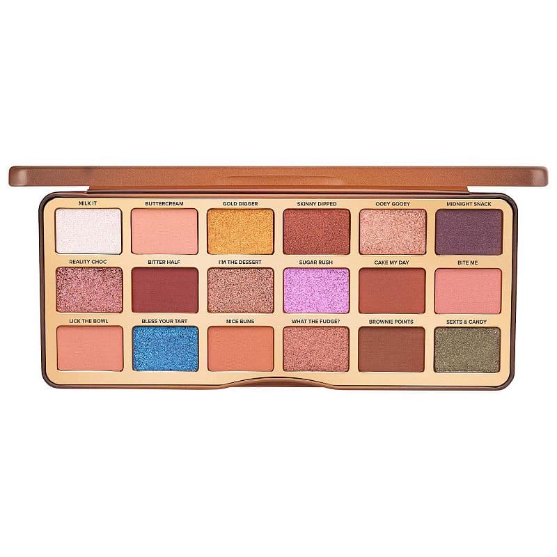 Too Faced Better Than Chocolate Cocoa-Infused Eye Shadow Palette - Chocolate - Thumbnail 2