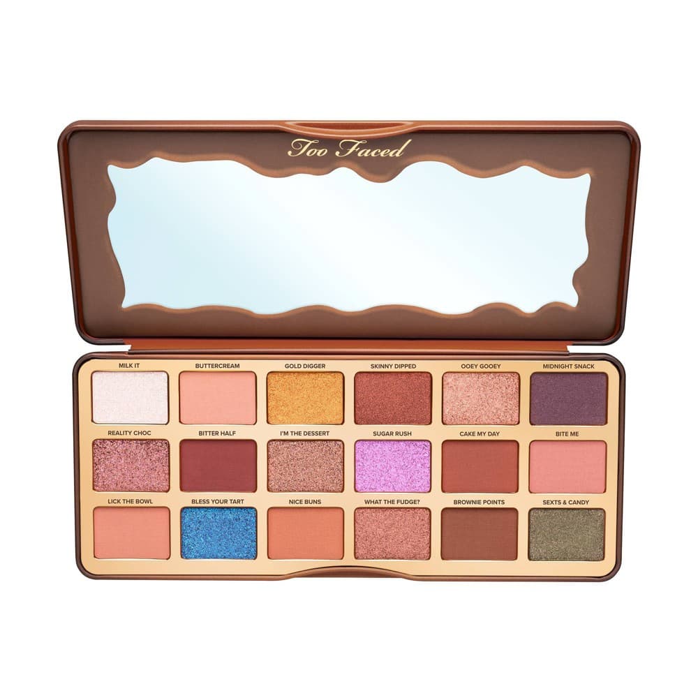 Too Faced Better Than Chocolate Cocoa-Infused Eye Shadow Palette - Chocolate - Thumbnail 6