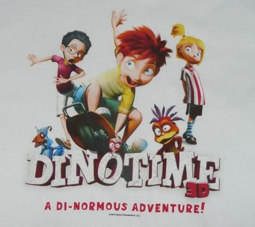 Dino Time 3D Pullover Sweatshirt Ivory (Youth XL) - Thumbnail 3
