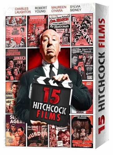 15 Hitchcock Films Collection DVD NEW GIFT BOX SET - Image 1