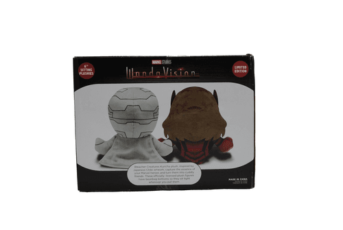 Marvel Studios Wanda Vision Scarlet Witch & Vision Kuricha Chibi Plush Ltd Ed - Thumbnail 3