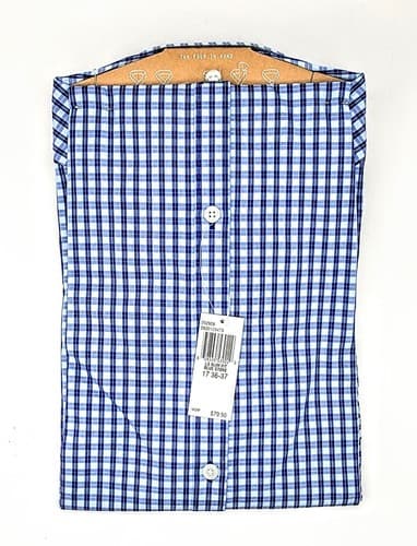 PENGUIN MUNSINGWEAR MEN WEAR DRESS SLIM FIT BLUE STONE SHIRT (SIZE 17 36-37) - Thumbnail 2