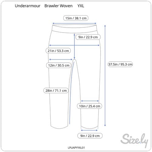 UNDER ARMOUR BRAWLER LOOSE-FIT PANTS OPEN CUFF YOUTH (New) - Thumbnail 4