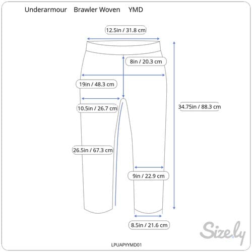 UNDER ARMOUR BRAWLER LOOSE-FIT PANTS OPEN CUFF YOUTH (New) - Thumbnail 3