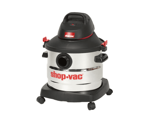 Shop-Vac 8 Gallon 6.0 Peak HP Wet Dry Vacuum, Stainless Steel Tank - Image 1