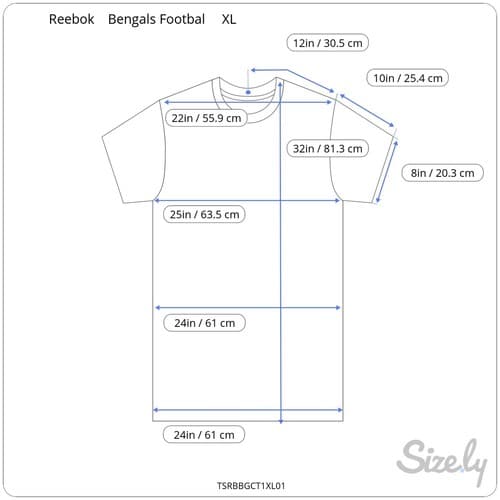 Reebok Mens Black Bengals Football T-Shirt Carmines Bar Promo Tee (Size XL) - Thumbnail 3