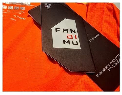 Fandimu Mens 3XL Performance Athletic T-Shirt Bright Orange Yellow Blue 3 shirts - Thumbnail 2