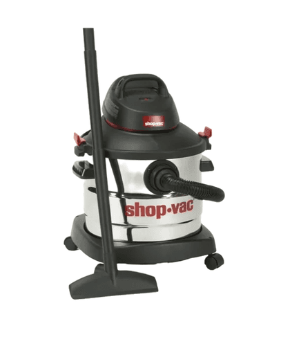 Shop-Vac 8 Gallon 6.0 Peak HP Wet Dry Vacuum, Stainless Steel Tank - Thumbnail 4
