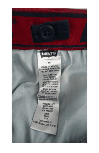 Levi 511 Slim Flex Stretch Denim Fit Performance Boy Jeans (Size 16) - Thumbnail 4