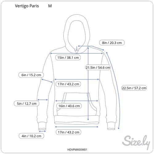 Vertigo Paris Women's Embroidered Zip-Up Hoodie (Size M) - Thumbnail 6