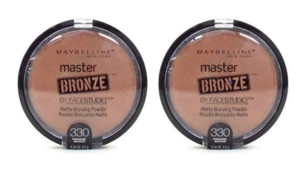 Maybelline Face Studio Master Bronze Matte Bronzing Powder 330 Pack of 2 - Image 1