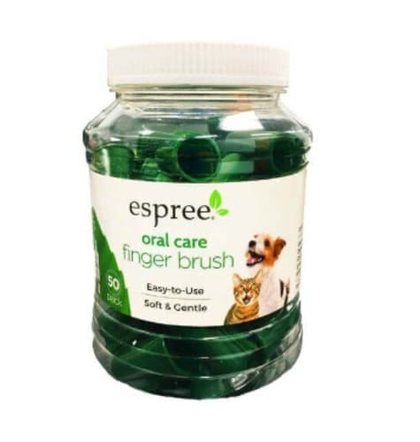 Espree Oral Care Dental Finger Brush for Pets (50 count) - Image 1