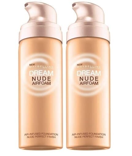 2 pack Maybelline New York Dream Nude Air Foam Foundation (Choose Shades) - Image 1