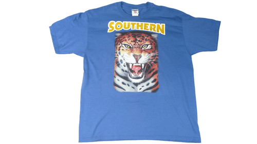 SOUTHERN Tiger Graphic T-Shirt Blue (Size XL) - Image 1
