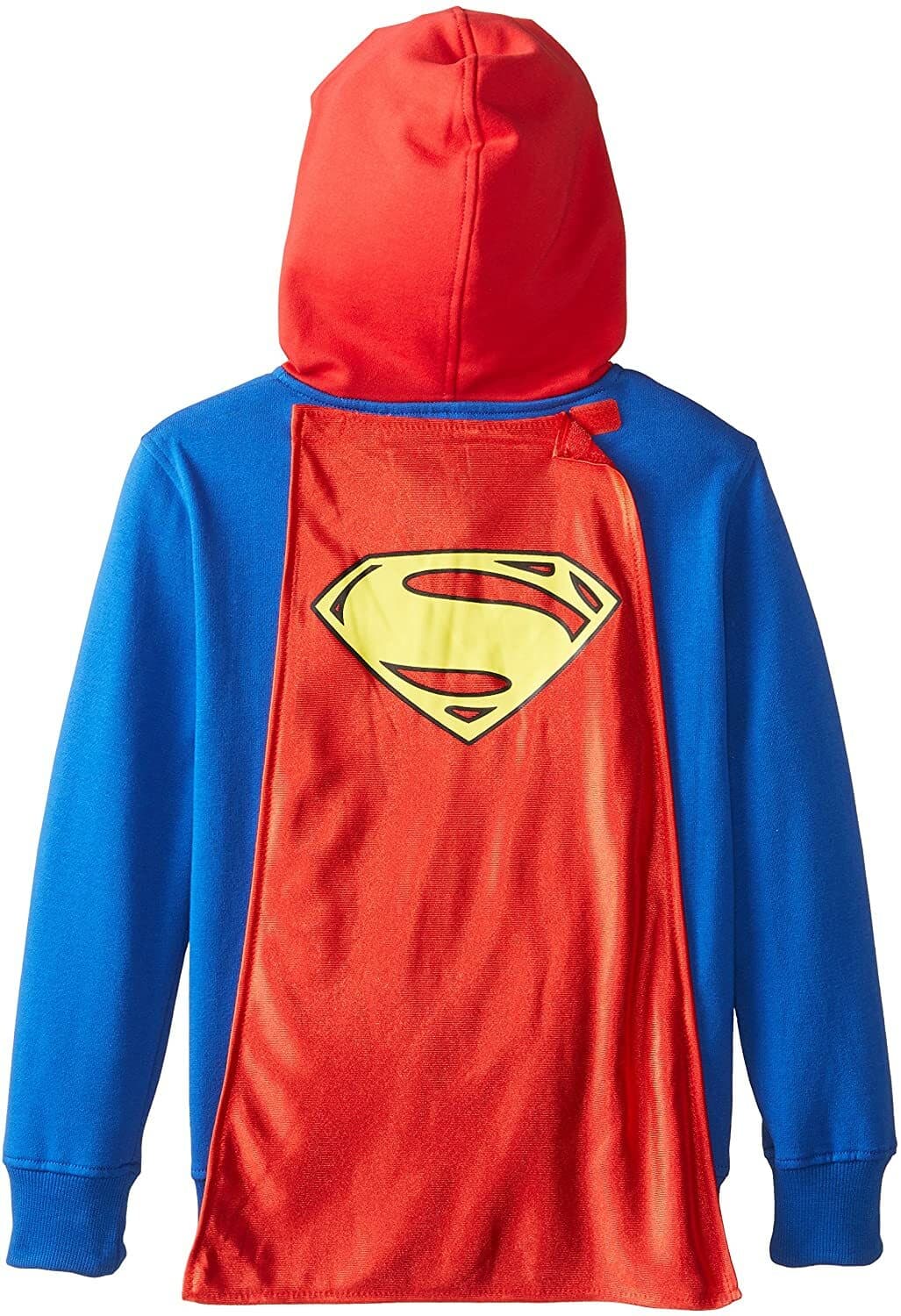 Boys' DC Comics Superman Hoodie with Cape NEW 10/12 - Thumbnail 2