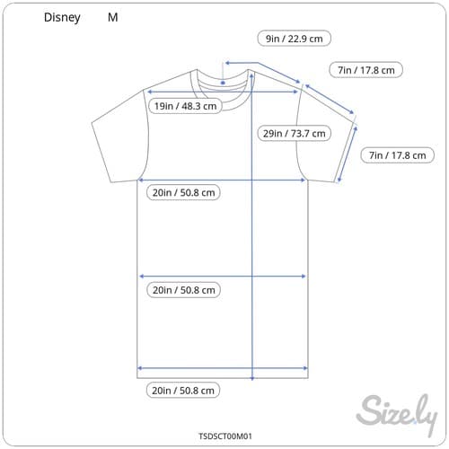 Disney Mickey Mouse Graphic T-Shirt, Size M - Thumbnail 4