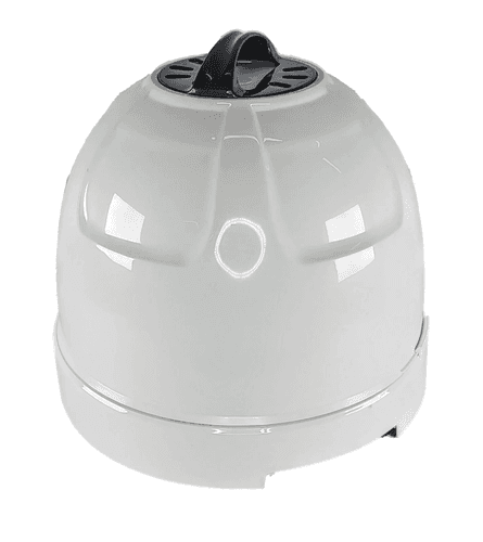 KISS Salon Professional Bonnet Ceramic Portable Hair Dryer, 1875 Watts, White - Thumbnail 3